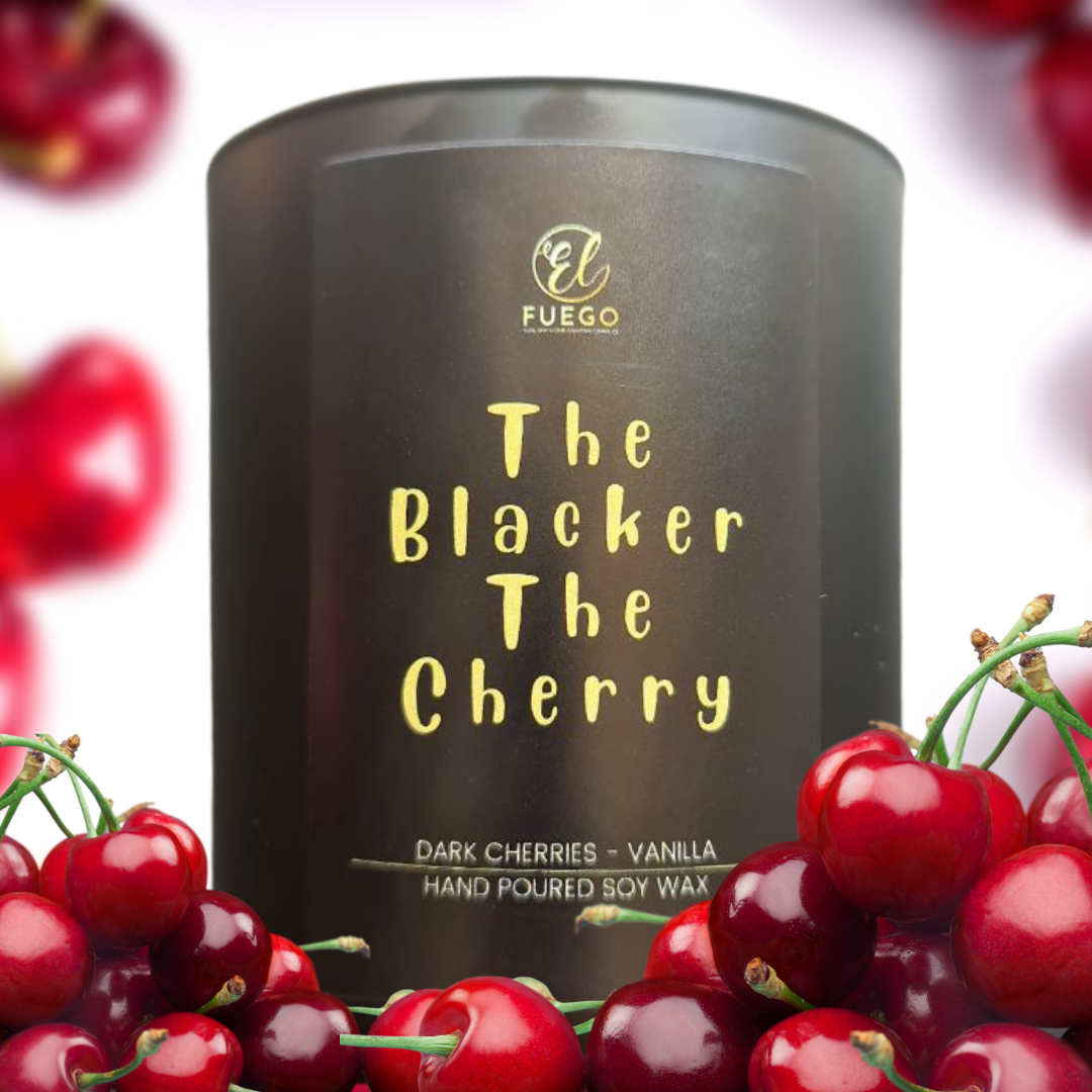 'The Blacker The Cherry' Wood Wick