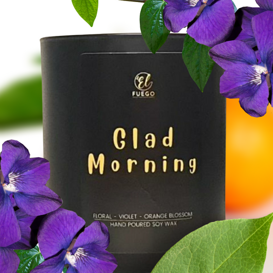 'Glad Morning' Wood Wick