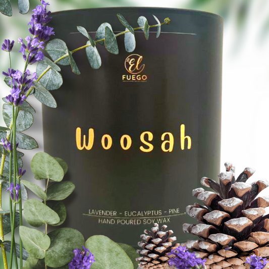 'Woosah' Wood Wick