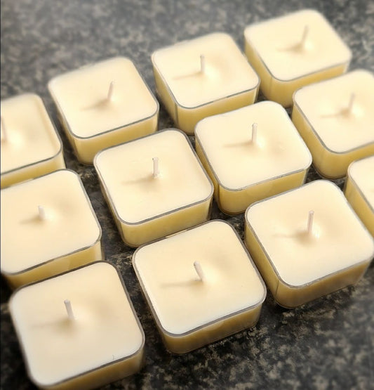 Unscented Soy Wax Candles Box of 24