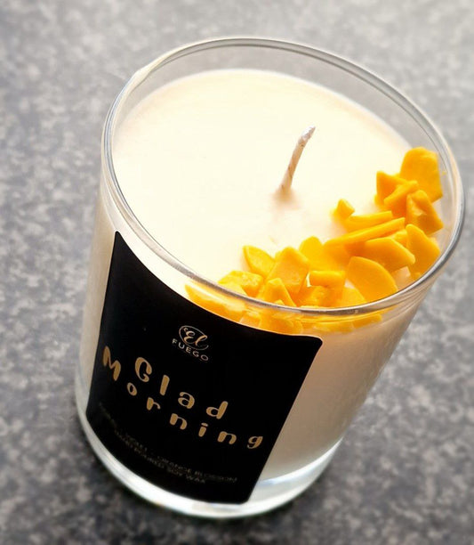 'Glad Morning' Candle